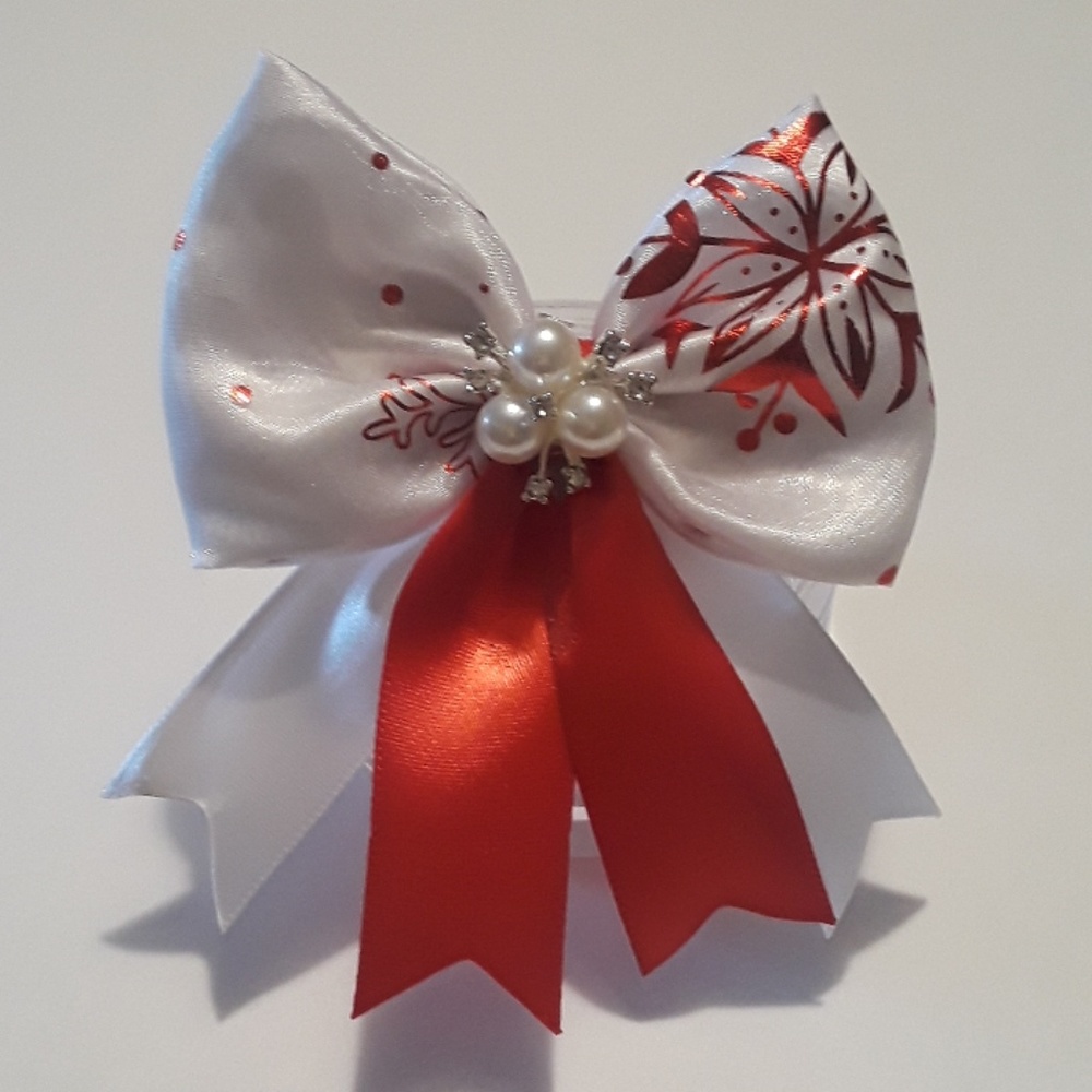 Christmas hair bow